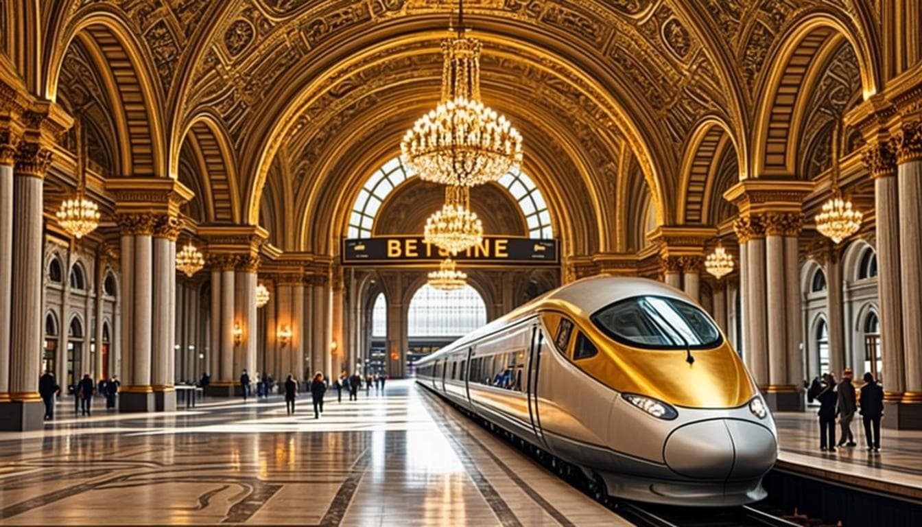 Gare BET SINE — Rendu IA