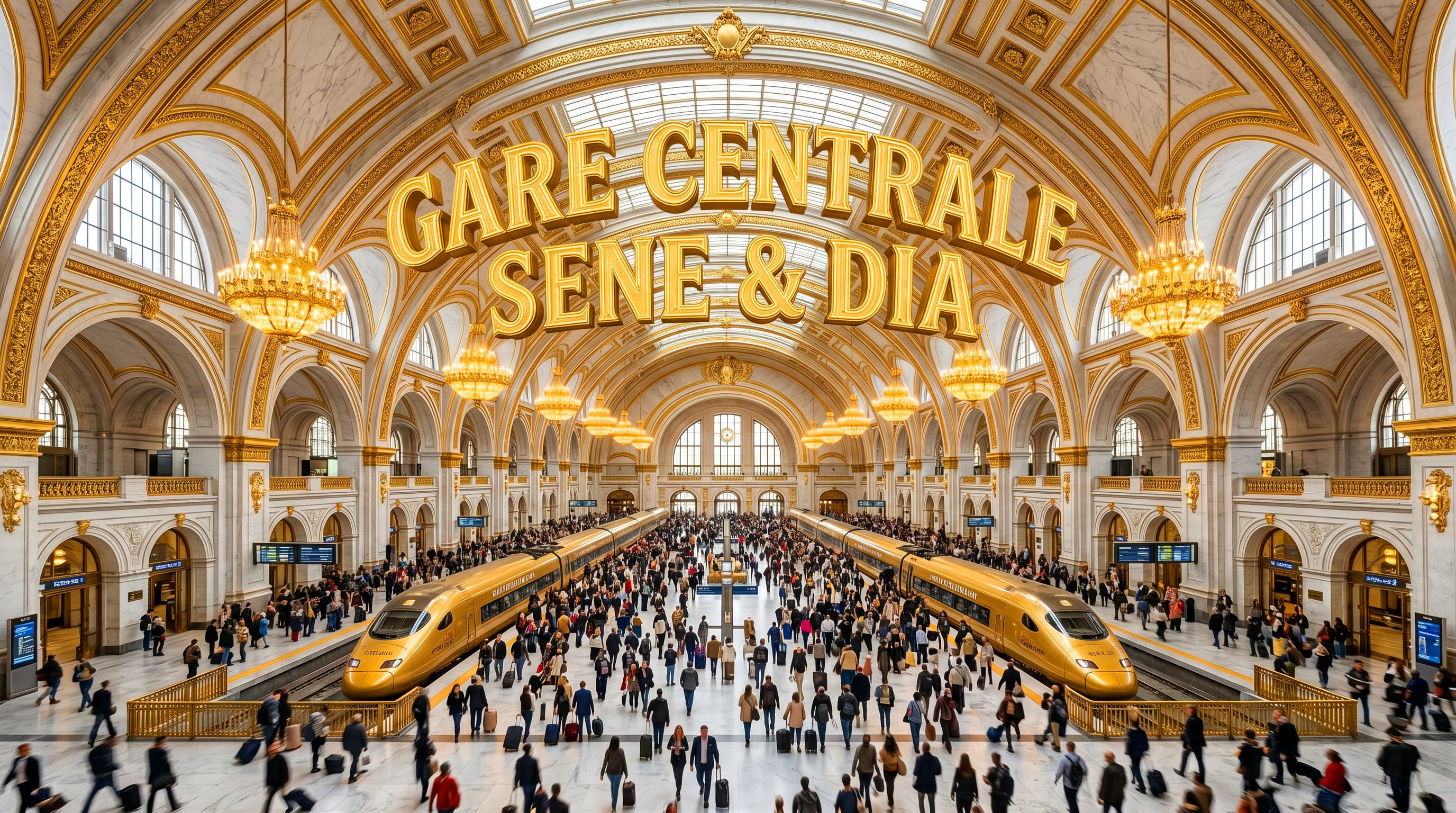 Gare Centrale Sene & Dia — hall principal